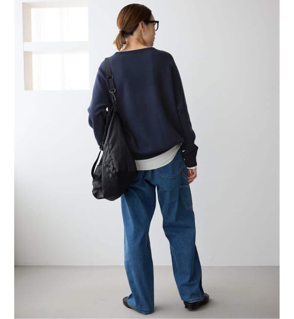 SLOBE IENA「《追加3》スムースオーバーニット」|ニット・セーター|