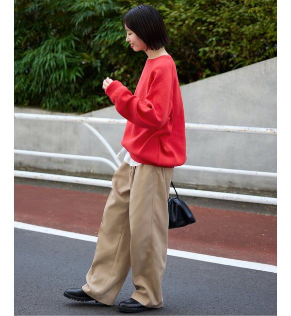 SLOBE IENA「《追加3》スムースオーバーニット」|ニット・セーター|