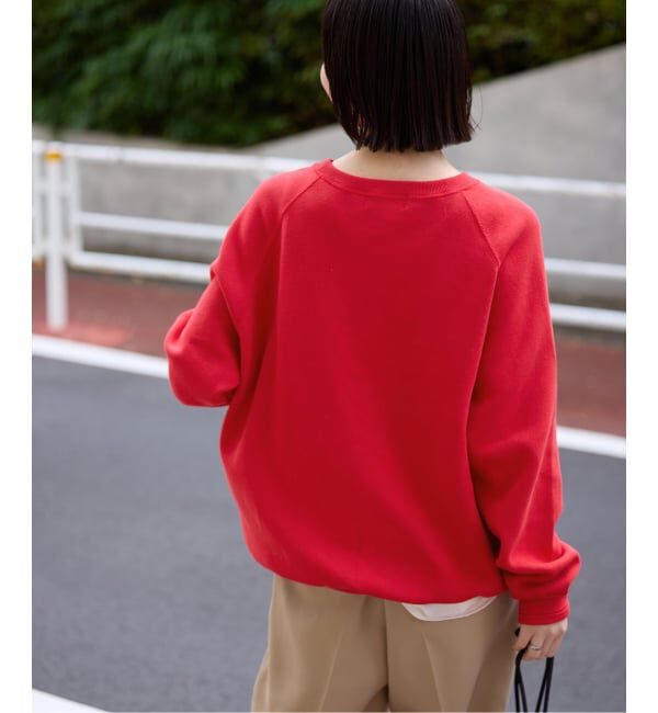 SLOBE IENA「《追加3》スムースオーバーニット」|ニット・セーター|