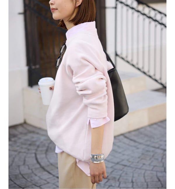 SLOBE IENA「《追加3》スムースオーバーニット」|ニット・セーター|