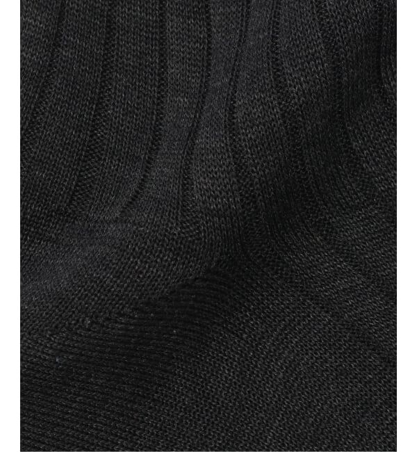 VERMEIL par iena「BRESCIANI ブレッシアーニ  別注リブソックス WD009UN0001」|ソックス|