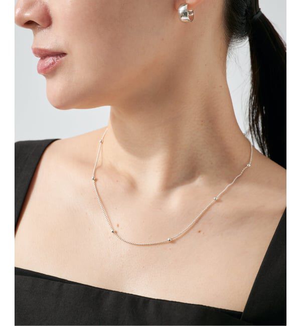 VERMEIL par iena「《予約》Laver ラバー Chain ネックレス 45cm BL120DV30001LA」|ネックレス|シルバー