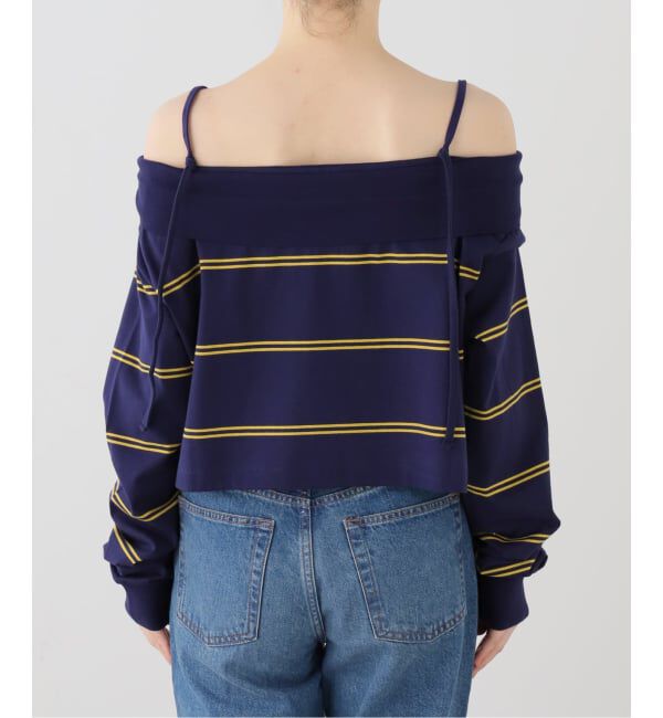 SLOBE IENA「crinkle crinkle crinkle multiway polo cami CC-4543」|ポロシャツ|