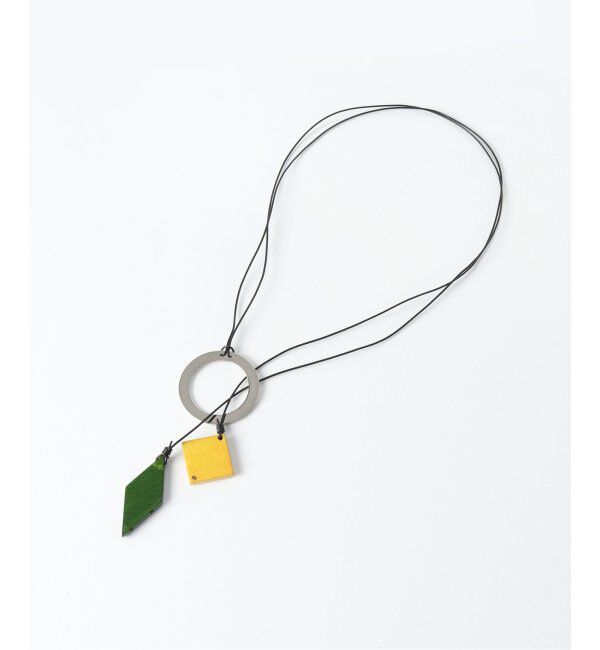 EDIFICE「m&rsquo;s braque (エムズ ブラック) 50sデットストックジャーマンウッドビーズ ネックレス」|ネックレス|