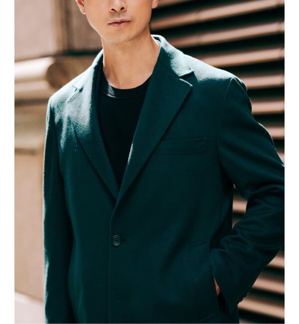 EDIFICE「SUPER 140&rsquo;s ウール / カシミヤ チェスターコート」|チェスターコート|