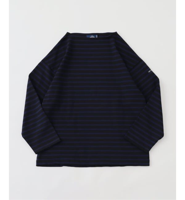 417 EDIFICE「SAINT JAMES / セントジェームス OUESSANT LOOSE BORDER」|Tシャツ・カットソー|ブラック