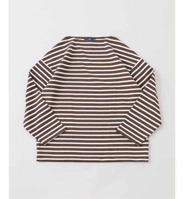417 EDIFICE「SAINT JAMES / セントジェームス OUESSANT LOOSE BORDER」|Tシャツ・カットソー|ブラウン