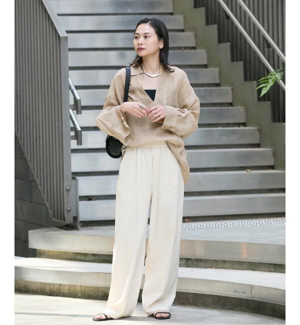 JOURNAL STANDARD「《追加2》リネンメッシュシャツ」|シャツ・ブラウス|