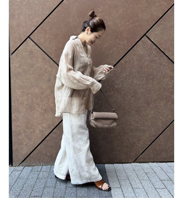 JOURNAL STANDARD「《追加2》リネンメッシュシャツ」|シャツ・ブラウス|