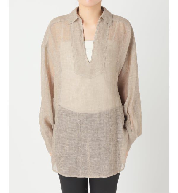 JOURNAL STANDARD「《追加2》リネンメッシュシャツ」|シャツ・ブラウス|