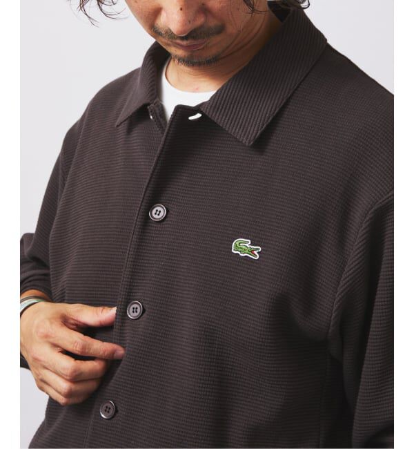 JOURNAL STANDARD relume「LACOSTE / ラコステ 別注 ヘビーピケ シャツ ジャケット」|カーディガン|