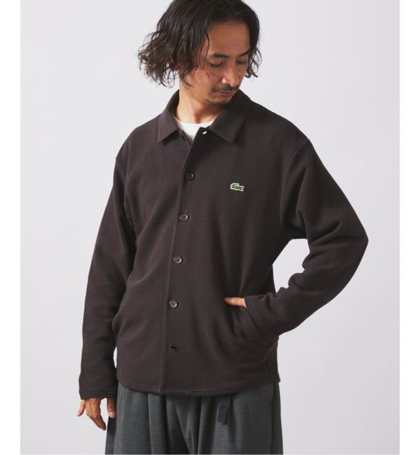 JOURNAL STANDARD relume「LACOSTE / ラコステ 別注 ヘビーピケ シャツ ジャケット」|カーディガン|