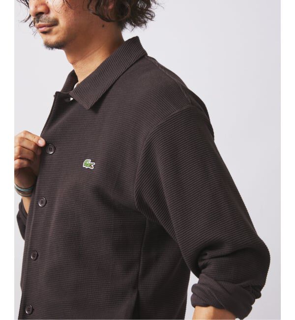JOURNAL STANDARD relume「LACOSTE / ラコステ 別注 ヘビーピケ シャツ ジャケット」|カーディガン|