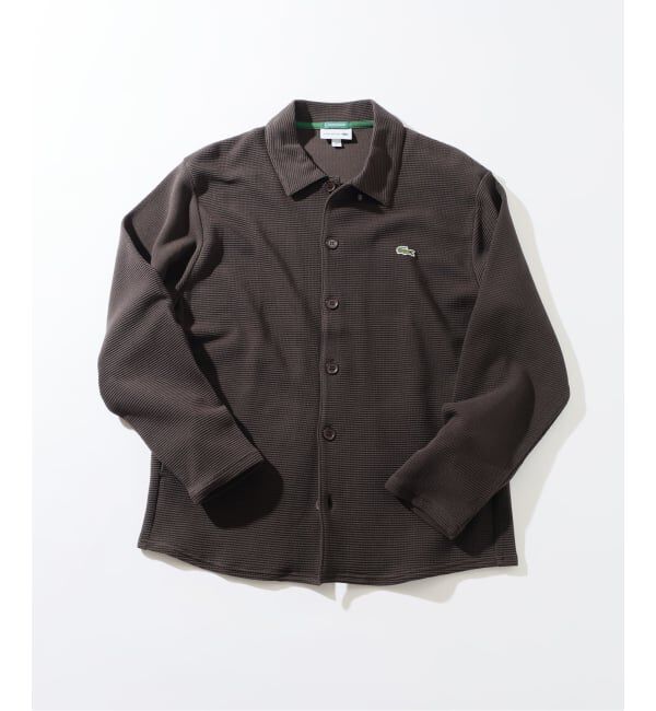 JOURNAL STANDARD relume「LACOSTE / ラコステ 別注 ヘビーピケ シャツ ジャケット」|カーディガン|