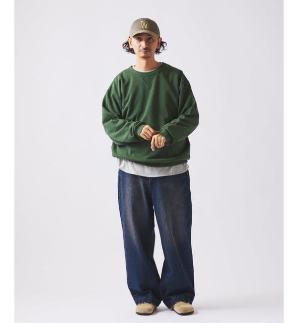 JOURNAL STANDARD relume「ワイドストレート ブラスト デニム スラックス」|デニム|