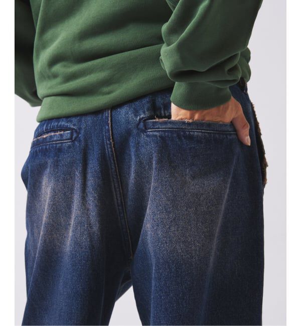 JOURNAL STANDARD relume「ワイドストレート ブラスト デニム スラックス」|デニム|