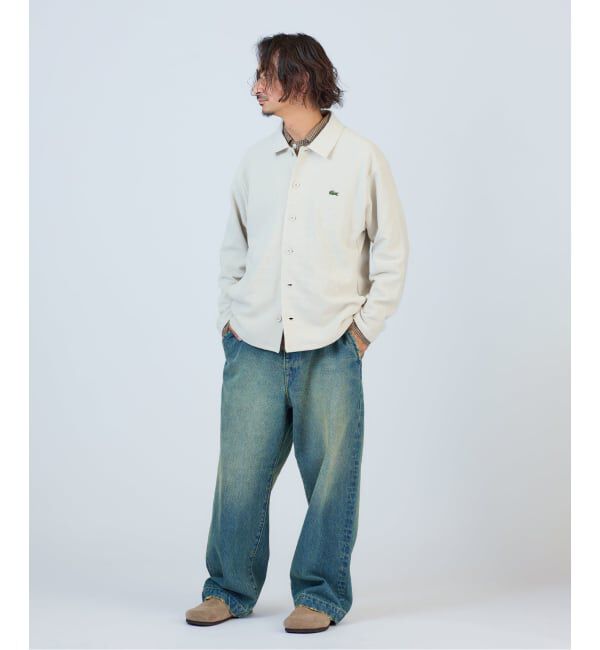 JOURNAL STANDARD relume「ワイドストレート ブラスト デニム スラックス」|デニム|