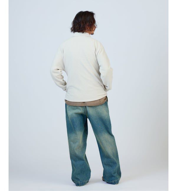 JOURNAL STANDARD relume「ワイドストレート ブラスト デニム スラックス」|デニム|