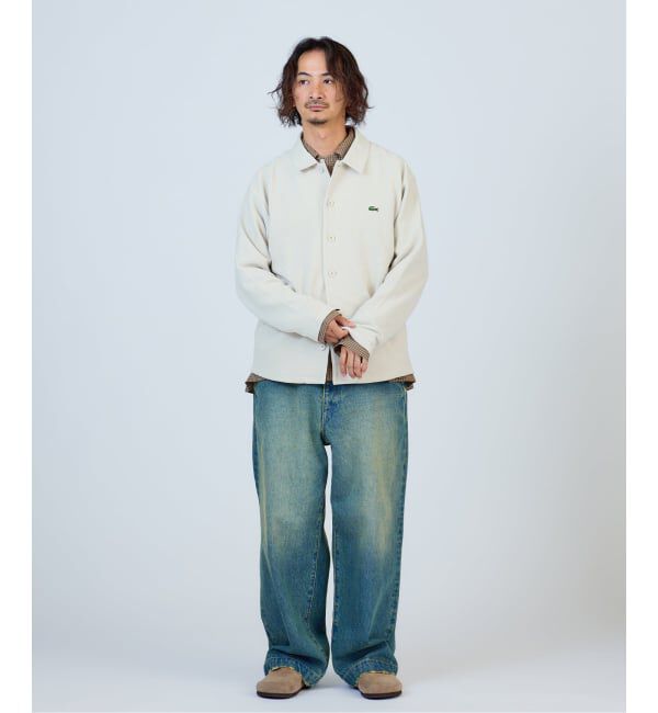 JOURNAL STANDARD relume「ワイドストレート ブラスト デニム スラックス」|デニム|