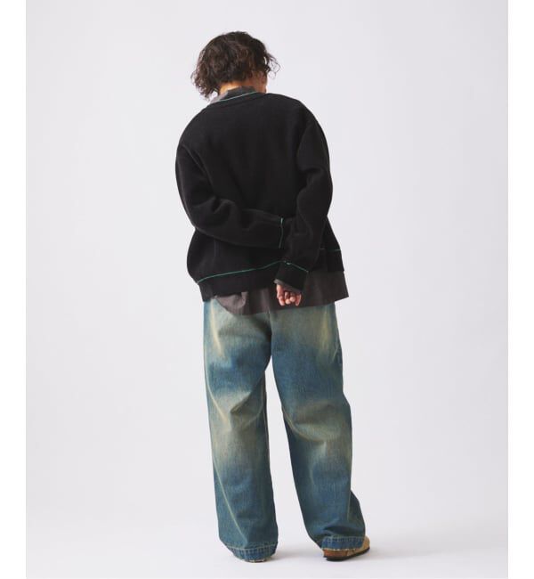 JOURNAL STANDARD relume「ワイドストレート ブラスト デニム スラックス」|デニム|