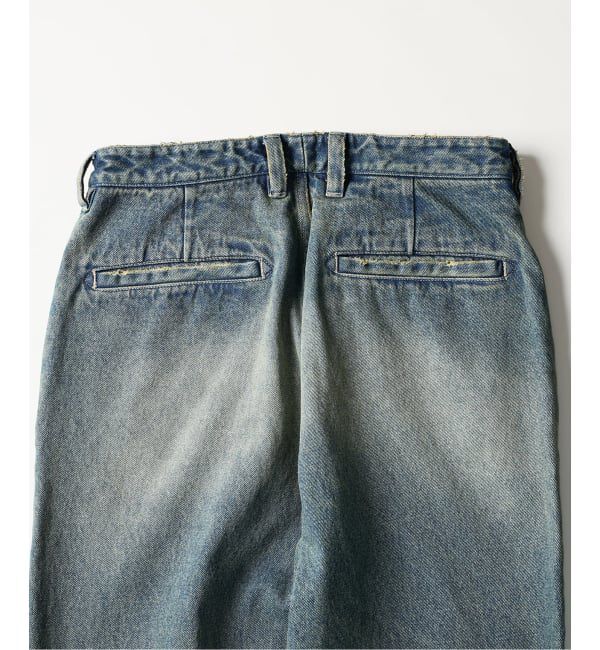 JOURNAL STANDARD relume「ワイドストレート ブラスト デニム スラックス」|デニム|
