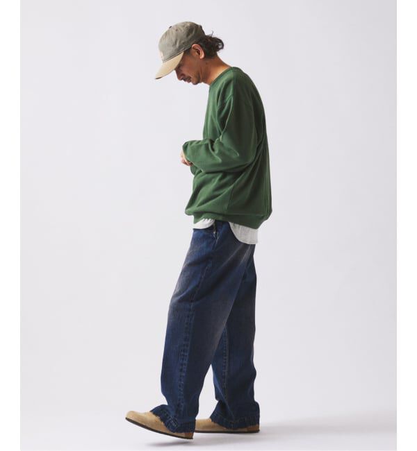 JOURNAL STANDARD relume「ワイドストレート ブラスト デニム スラックス」|デニム|