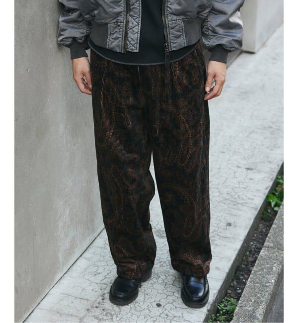 JOURNAL STANDARD「コーデュロイ プリント オーバー パンツ」|その他|