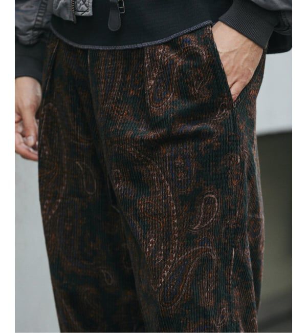 JOURNAL STANDARD「コーデュロイ プリント オーバー パンツ」|その他|