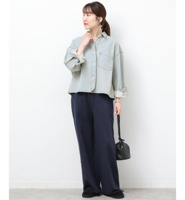 JOURNAL STANDARD relume「クロップドデニムシャツ」|シャツ・ブラウス|