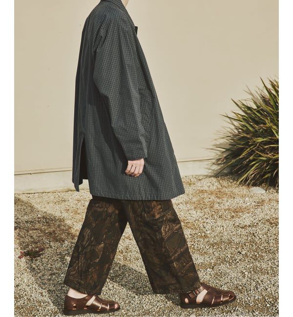 JOURNAL STANDARD「チェック リバーシブル ステンカラー コート」|ステンカラーコート|