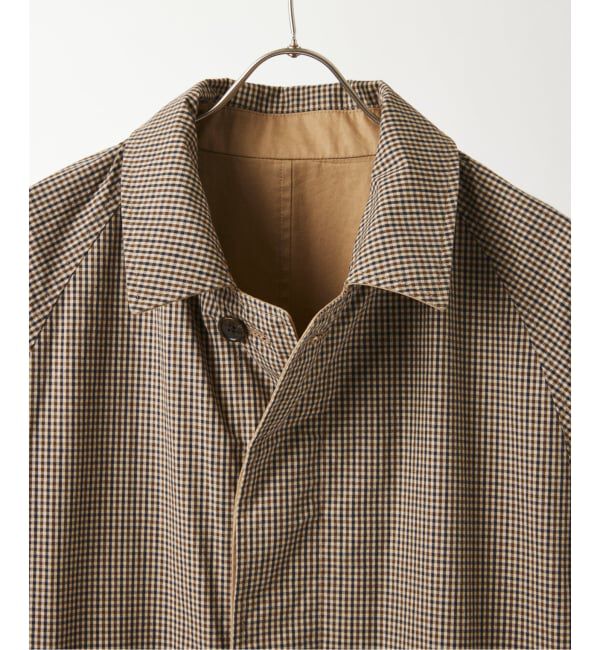 JOURNAL STANDARD「チェック リバーシブル ステンカラー コート」|ステンカラーコート|
