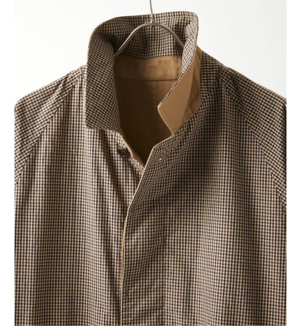 JOURNAL STANDARD「チェック リバーシブル ステンカラー コート」|ステンカラーコート|