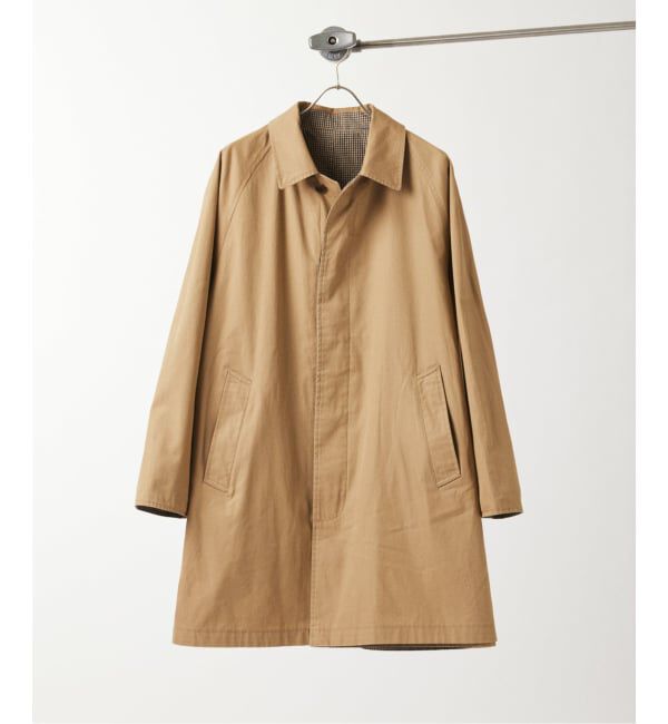 JOURNAL STANDARD「チェック リバーシブル ステンカラー コート」|ステンカラーコート|