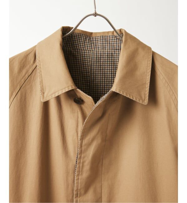 JOURNAL STANDARD「チェック リバーシブル ステンカラー コート」|ステンカラーコート|