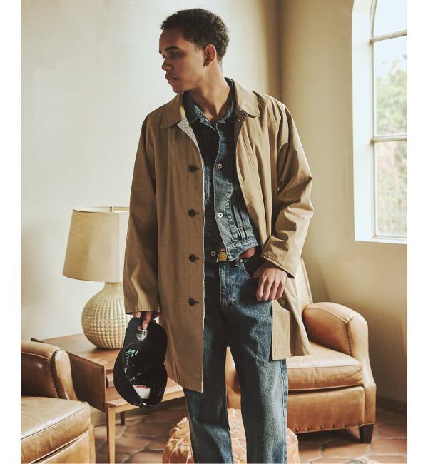 JOURNAL STANDARD「チェック リバーシブル ステンカラー コート」|ステンカラーコート|