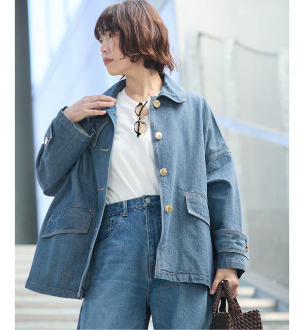 journal standard L'essage「【MACKINTOSH/マッキントッシュ】別注 HUMBIE DENIM JACKET MB：コート2」|ステンカラーコート|