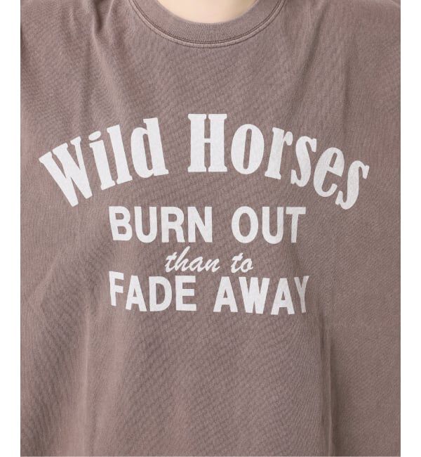 JOURNAL STANDARD「《追加予約2》ラウンドヘムピグメントT」|Tシャツ・カットソー|