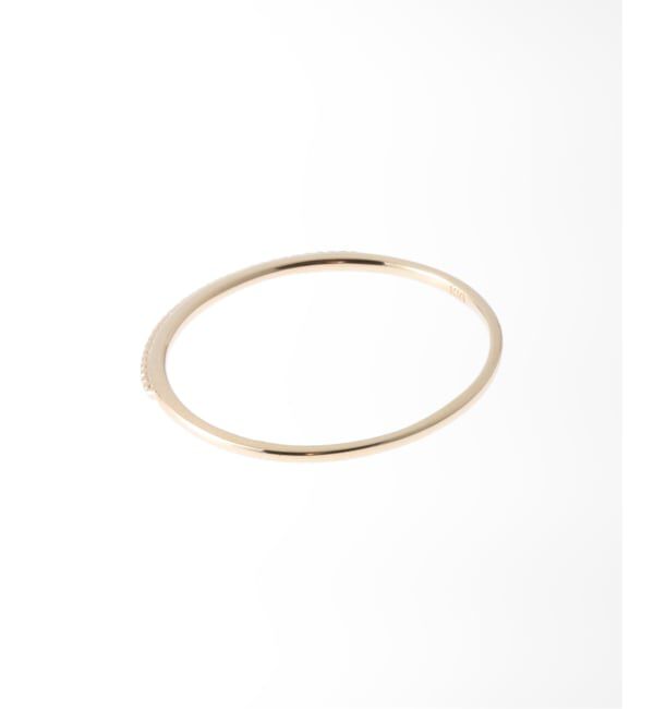 Lilas by Spick&Span「シンプルリングミル打ちK10」|リング|