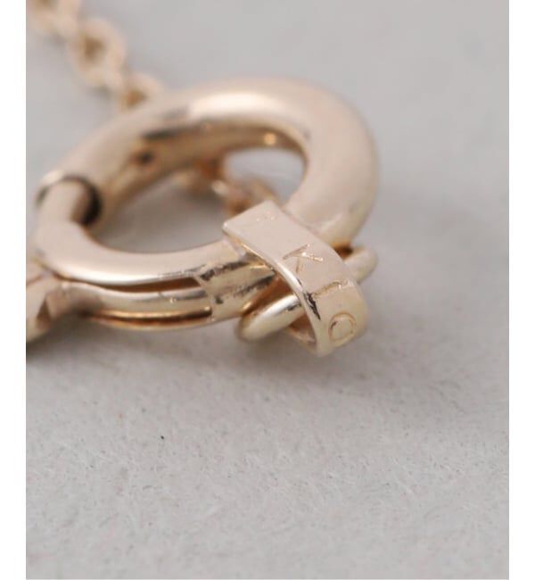 Lilas by Spick&Span「《WEB限定》リング*チェーンネックレス K10」|ネックレス|