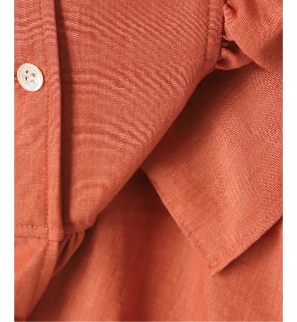 NOBLE「ウォーターエッジフリルブラウス」|シャツ・ブラウス|