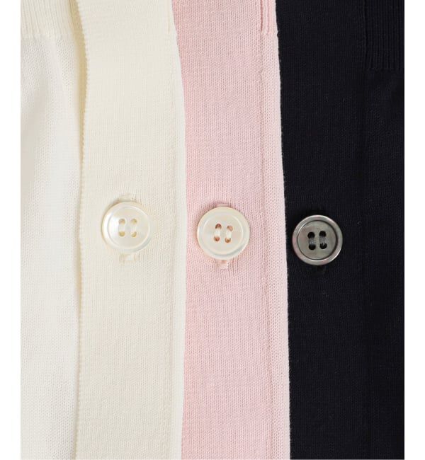Spick and Span「《追加》コットンハイゲージカーディガン」|カーディガン|