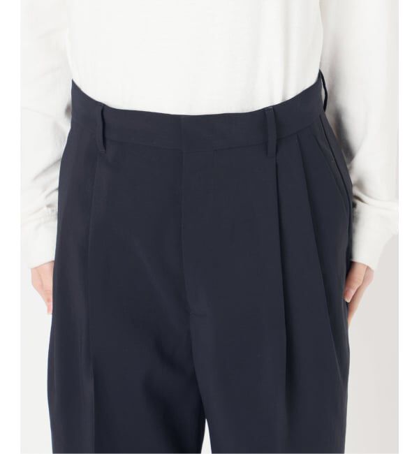 FRAMeWORK「≪追加≫撥水強撚PEバレルパンツ」|スラックス|