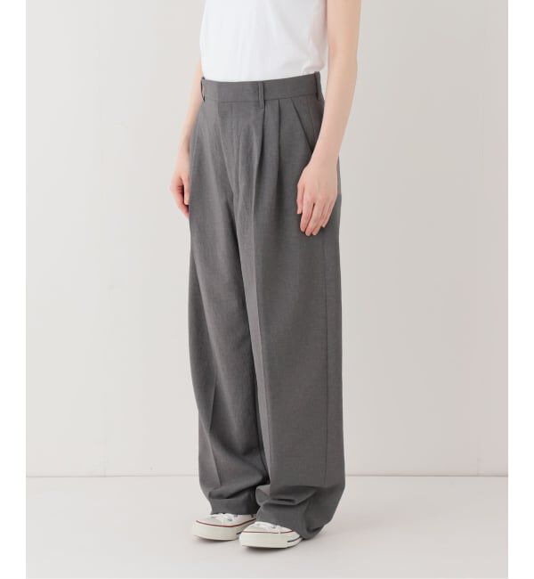 FRAMeWORK「≪追加≫撥水強撚PEバレルパンツ」|スラックス|