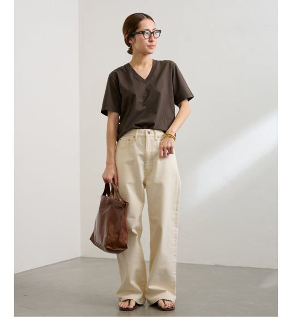 FRAMeWORK「≪追加≫LOEFF/ロエフ 別注 Vネック TEE」|Tシャツ・カットソー|