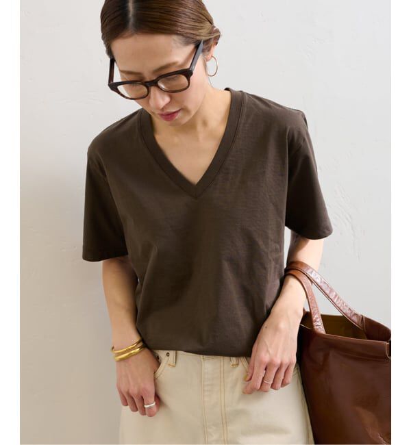 FRAMeWORK「≪追加≫LOEFF/ロエフ 別注 Vネック TEE」|Tシャツ・カットソー|