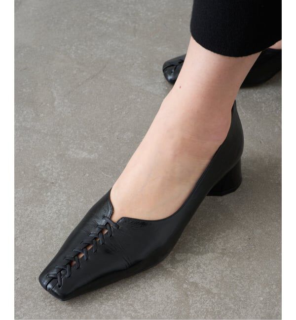 GRISE「《追加》GRISE4cmレザーBRAIDEDパンプス」|パンプス|