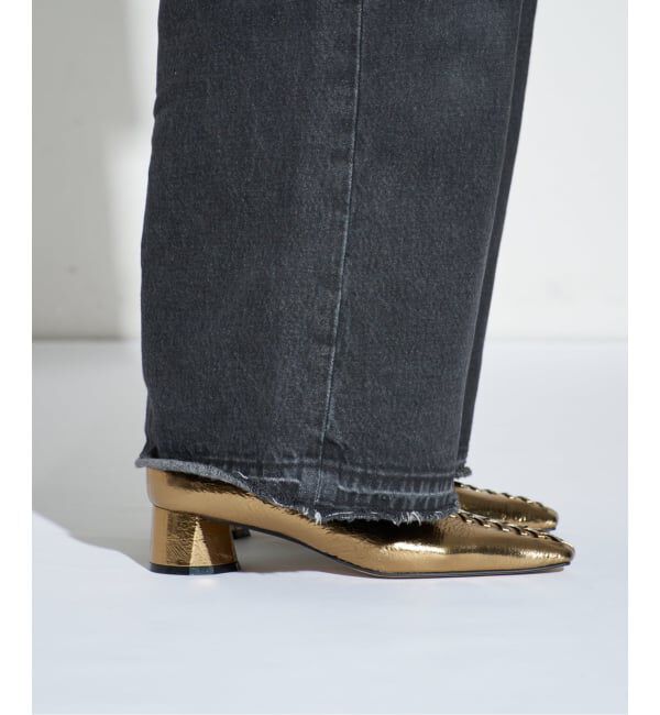 GRISE「《追加》GRISE4cmレザーBRAIDEDパンプス」|パンプス|