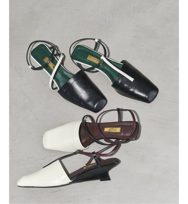 GRISE「GRISE4cmスクエアARTYスリングバック」|パンプス|