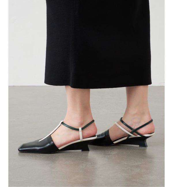 GRISE「GRISE4cmスクエアARTYスリングバック」|パンプス|