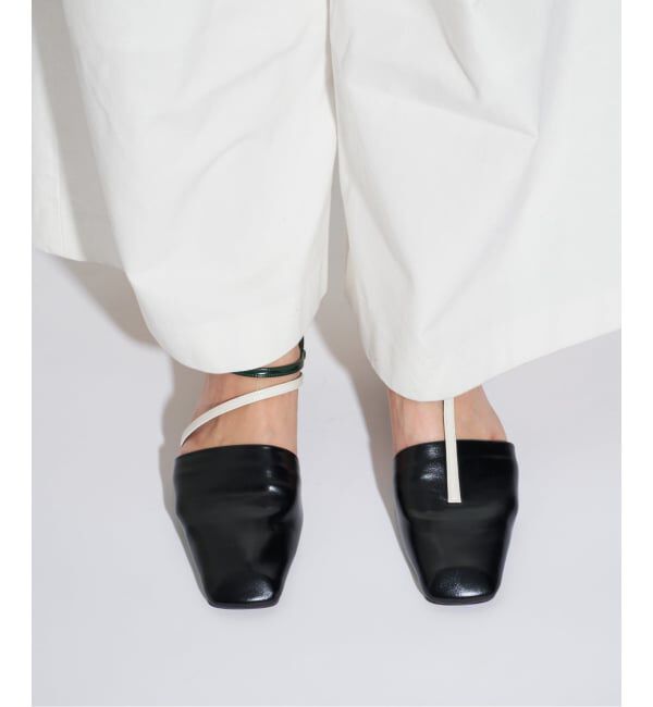 GRISE「GRISE4cmスクエアARTYスリングバック」|パンプス|